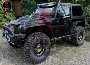 Llanta aleación 9x17 5x127 ET-12 para Jeep Wrangler JK-JL